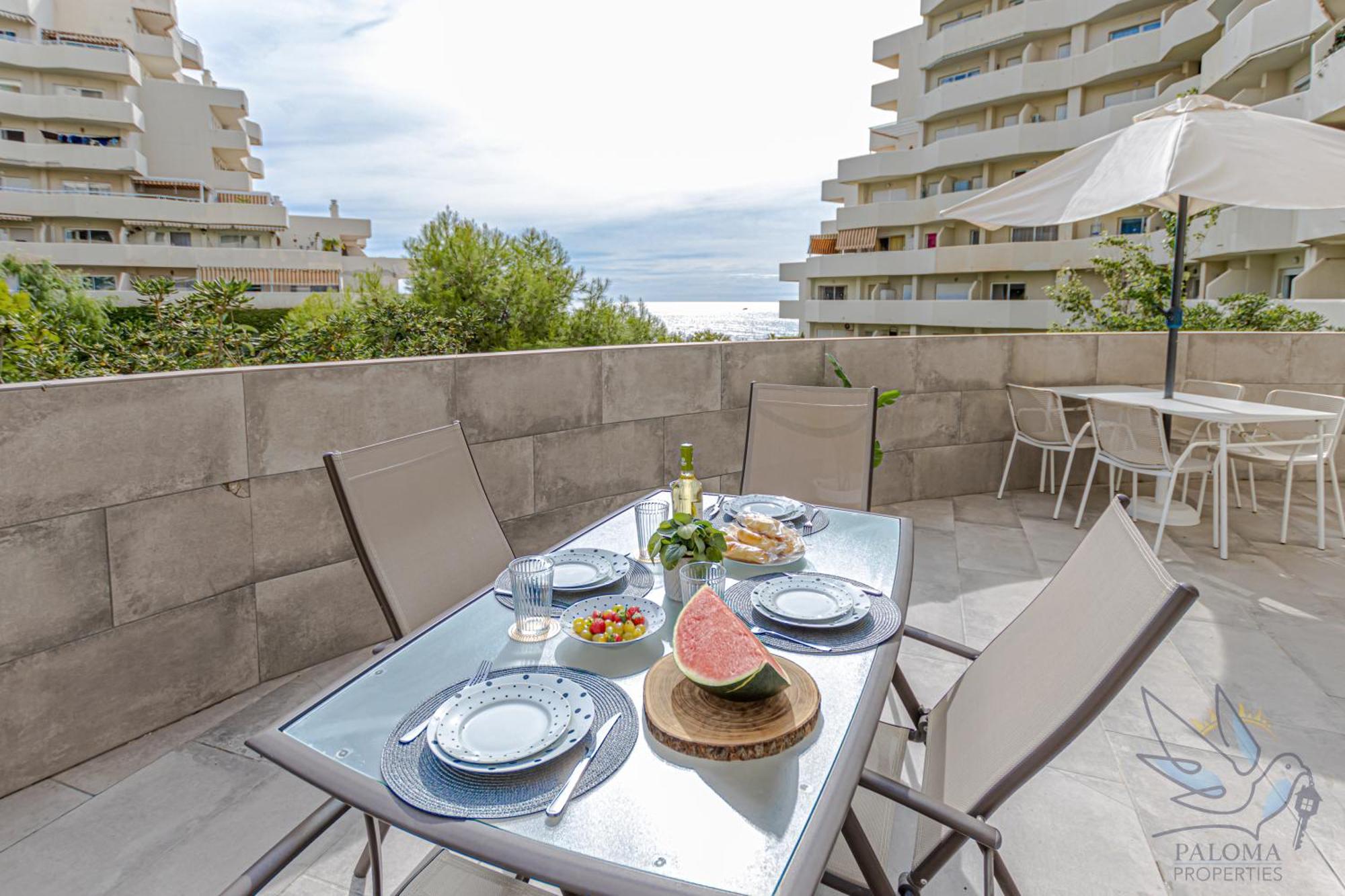 Benal 2bdr Beachfront With Water Park Apartment Benalmádena